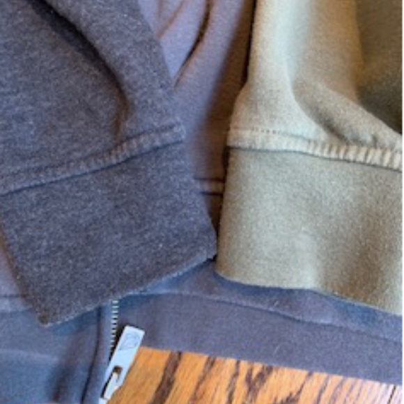 Volcom fear charcoal zip monster hoodie - Picture 6 of 8